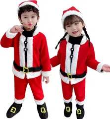 サンタクロース サンタ コスプレ 女の子 男の子 クリスマス 衣装