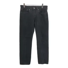 Levi's リーバイス 505 デニムパンツ ブラック(メンズ W34 L32)中古 古着 U8437