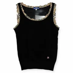BURBERRY バーバリー チェック CHECK ロゴ Tシャツ スリーブレス ノースリーブ