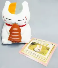 【中古】ぬいぐるみ ニャンコ先生(イカ焼き) ストーリーぬいぐるみ 「一番くじ 夏目友人帳トリビュートギャラリー～まんぷく絵巻～」 F賞