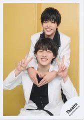 【中古】生写真(STARTO) B＆ZAI/菅田琳寧・稲葉通陽/上半身/「ANDO」グッズオフショット/公式生写真