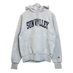 00年代 Champion チャンピオン カレッジパーカー グレー(メンズ S)中古 古着 U8748