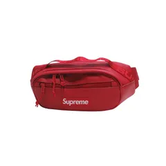 新品同様 SUPREME シュプリーム 23AW LEATHER WAIST BAG レザー ウエスト バッグ レッド Janz