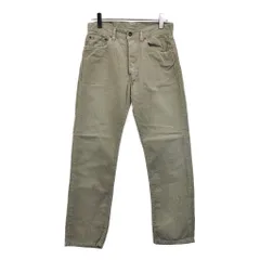90年代 イタリア製 Levi's リーバイス コーデュロイ 551 パンツ ベージュ(メンズ W32 L34)中古 古着 U8976