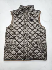 THE NORTH FACE ザノースフェイス キルティングダウン ベスト 105サイズ カーキ