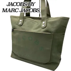 良品✤大容量【 MARC JACOBS／マークジェイコブス】トートバッグ／ビジネスバッグ　キャンバス　A4サイズ　1221