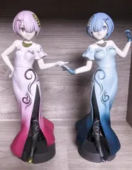 (まとめ) Re:ゼロから始める異世界生活 レム ラム グリッター アンド グラマラス 美少女 フィギュア