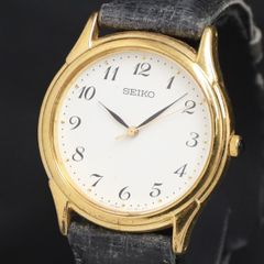 SEIKO QUARTZ 9641-6000 ゴールドカラー 腕時計 - メルカリ
