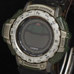 稼動】 カシオ 腕時計 プロトレック PRT-400 トリプルセンサー メンズ 
