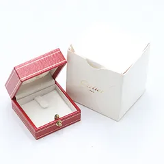 カルティエ 空箱 レッドカラー リング用 メンズ/レディースリング 2000000 NSK SMZ