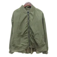 ケイビーエフ KBF アーバンリサーチ ジャケット ブルゾン 総裏地 One M 緑 カーキ /MN