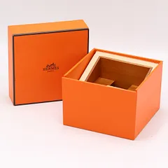 良品 エルメス 空箱 オレンジカラー 腕時計用 メンズ/レディース腕時計 2000000 NSK KMT