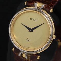 GUCCI 3800M クロノグラフ スモールセコンド デイト ローマンベゼル