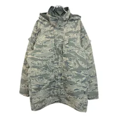 00年代 米軍実物 U.S.AIRFORCE USAF APECS GORETEX パーカージャケット ミリタリー ABUカモ(メンズ MEDIUM LONG)中古 古着 V1442