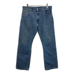 Levi's リーバイス 517 デニムパンツ ブルー(メンズ W35 L30)中古 古着 U9576