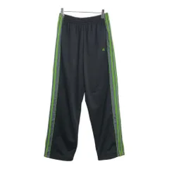 00年代 adidas アディダス ロゴ刺繍 トラックパンツ ブラック(メンズ L)中古 古着 U9651