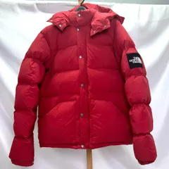 01w-5526 ザ・ノースフェイス THE NORTH FACE  キャンプ シエラ ショート ダウンジャケット ND91401 レッド サイズL メンズ  アウター  【中古品】