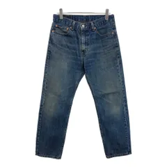 Levi's リーバイス 505 デニムパンツ ブルー(メンズ W32 L30)中古 古着 U9723