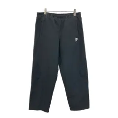 90年代 adidas アディダス ロゴ刺繍 トラックパンツ グレー(メンズ XL相当)中古 古着 U9729