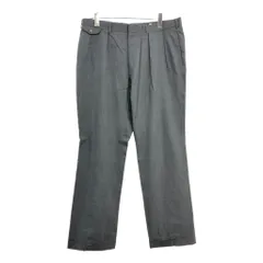 Polo by Ralph Lauren ポロ ラルフローレン 2タック スラックス パンツ グレー(メンズ W37)中古 古着 V0388