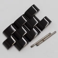 良品 マークバイマークジェイコブス MBM8579 純正コマ 3コマ ブラック 16㎜用 レディース腕時計用 KRH 2000000 NSK