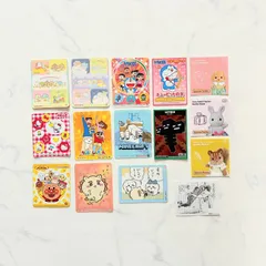 シール ステッカー 15枚セット おまけシール キャラクター シール帳 シールノート シールブック シール交換に ちいかわ アンパンマン サッカー マインクラフト マイクラ シルバニアファミリー