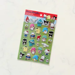 新品 サンリオ ペタペタシール サンリオキャラクターズ 立体シール コレクション コレクター シール交換 シール帳に