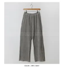 コーデュロイ パンツ (グレー)