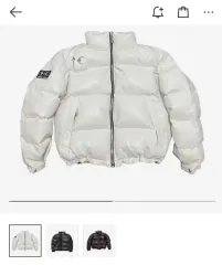 THUG CLUB ダウンジャケット サグクラブ ダウン　ホワイト ホワイト（白）系 L Thug Club(サグクラブ) ダウンジャケット(メンズ