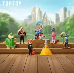 TOPTOY ディズニー ズートピア2 新しい冒険 ジュディ＆ニック フィギュア 盲箱7個セット 10-13cm PVC （ランダム6個入り）