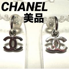 CHANEL シャネル ホワイト ココマーク ピアス BTS着用同タイプ - メルカリ