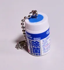 コンビニ薬局 アルコール消毒ティッシュ ガチャキーホルダー 新品