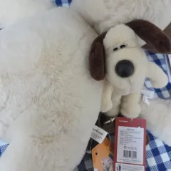 セット ウォレスと グルミット グルミット バッグ + ぬいぐるみ