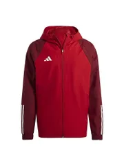 [アディダス] サッカー ジャケット ティロ 23 コンペティション オールウェザージャケット DI376 メンズ HE5653：チームパワーRED J/S 