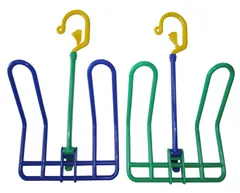 【新着商品】日本製 子供 2個組 大人 靴 カラフル 上履き 体育館 リゾルテシューズハンガー スニーカー ジョギング 洗濯物干し ランニング 早く乾く サワフジ LSY-02C