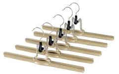 【在庫処分】ゴールド 5本組 スーパービッグクリップ MAWA