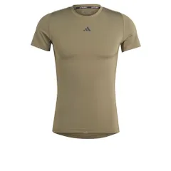 アディダス adidas マルチSPウェア メンズ TB953 テックフィット トレーニング 半袖Tシャツ TB953-IM3400 2024SS [(IM3400)オリーブストレータ] [S]