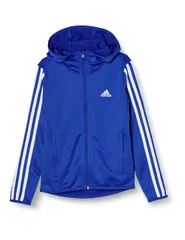 [アディダス] スウェット キッズ デザインド トゥ ムーブ 3ストライプス パーカー 29327 チームロイヤルブルー/ホワイト (HP0805) 130 [チームロイヤルブルー/ホワイト (HP0805)] [130]