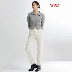 スパオ 起毛パンツ コットンパンツ 64