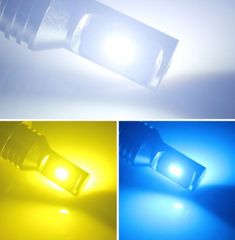 ホンダ オルティア H11.6～H14.1 EL2･3 爆光 最新高輝度CSP3570LEDチップ搭載 H3/H3C兼用 LED フォグランプ バルブ 球 左右セット ポン付け 新品 送料込み Aタイプ