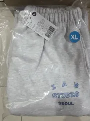 新品) IAB Studio SEOUL ソウル ライトグレー ズボン XL 出品