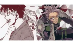 【中古】シール・ステッカー 鳴海弦(怪獣8号) ツインステッカー 「集英社 夏のコミックスフェア ナツコミ2025」 フェア参加書店購入特典