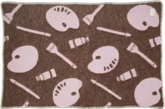 【新着商品】リトアニアウールブランケット スケッチブランケット リバーシブル ウール100% 名村大成堂(Namurataiseidou) 65×100cm