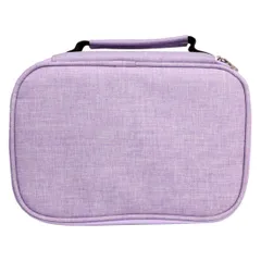 【数量限定】鉛筆バッグ 文房具バッグ 多機能 72穴 化粧ポーチ 長方形 三重 無地 色鉛筆 ペンポーチ 画筆入れバッグ スケッチ 手提げ式 美術用品収納 小物入れ 収納バッグ ３階建て 子供 学生 ペンケース 便利 持ち運び 大容量 美術生 出張 筆箱 旅行