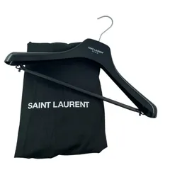 【中古】Saint Laurent サンローラン ハンガー・ガーメントカバーセット 黒 コート収納 ロング 19020457MK