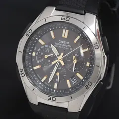 タフソーラー カシオ WVQ-M410 黒文字盤 デイト レディース腕時計 2000000 NSK KRK