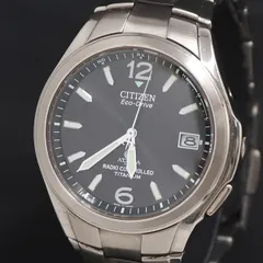 タフソーラー シチズン アテッサ H410-T003789 黒文字盤 デイト レディース腕時計 2000000 NSK KRK