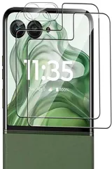 【数量限定】指紋防止 気泡ゼロ 耐衝撃 撥水撥油 硬度9H 高透過率 ガラスフィルム M-51E M-51E 50/50s/50d 50/50s/50d razr razr (2枚)【ZENGZOUZ】motorola レンズ保護フィルム + フィルム(2枚)