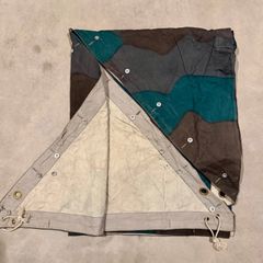 used 40s 50s スウェーデン軍幕 ポンチョ テント ツェルトバーン