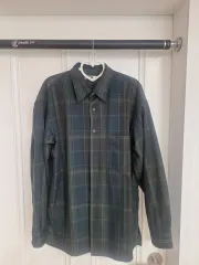 UNIQLO U(ユニクロユー) フランネル シャツ チェック柄